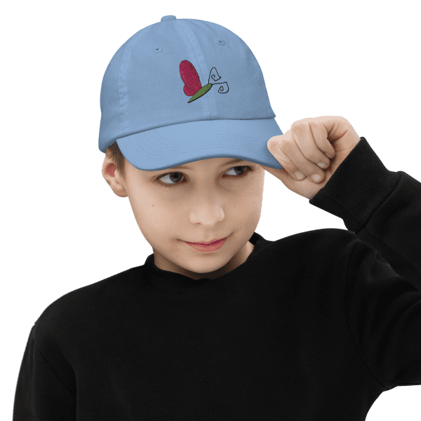 Butterfly Baseball Cap - Blue - Boy