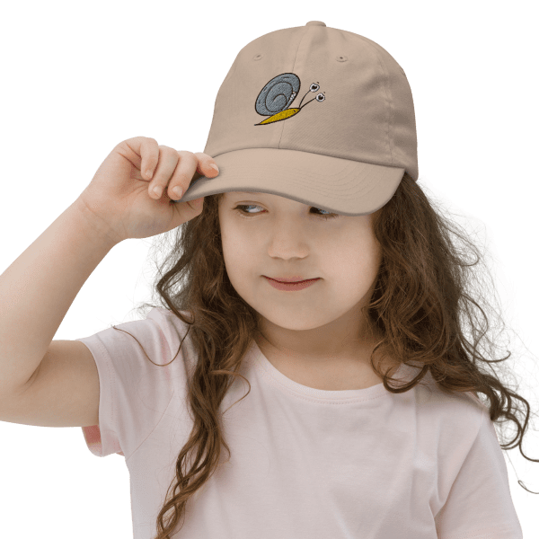 Snail Baseball Cap - Khaki - Girl