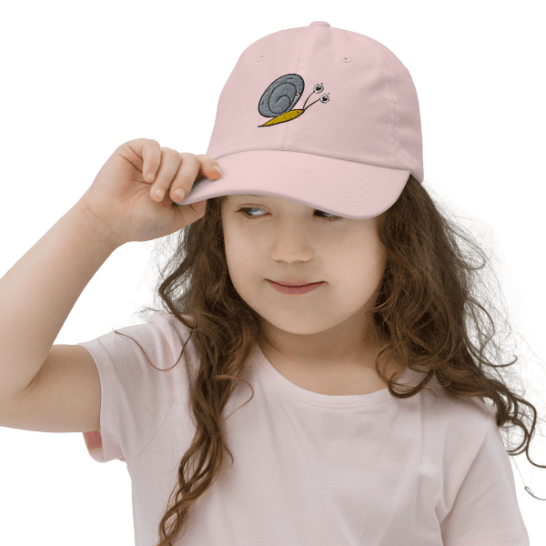 Snail Baseball Cap - Pink - Girl