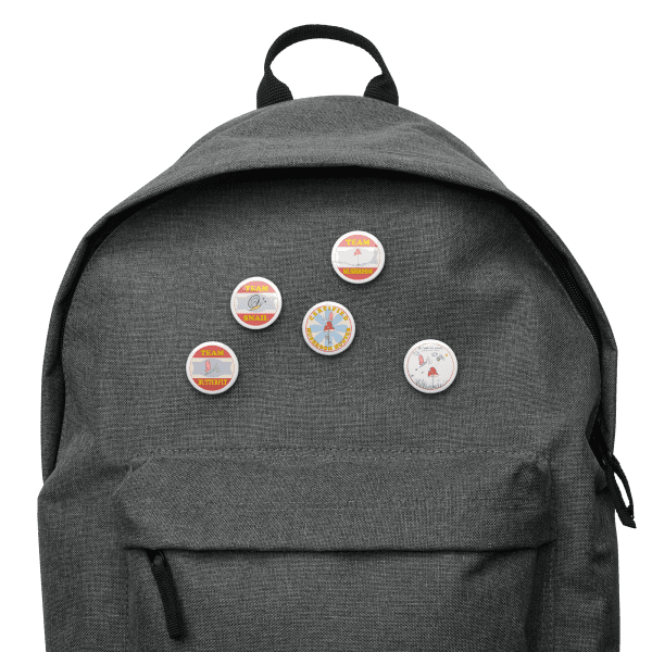 Snail & Butterfly - Small Pins - Backpack