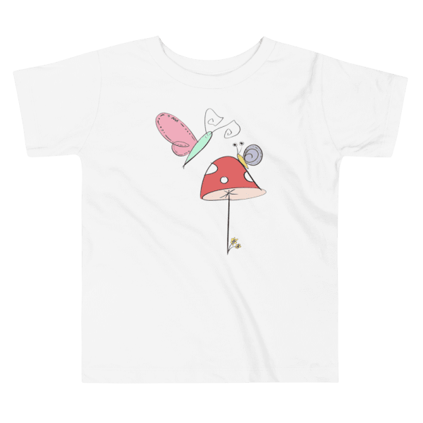 Snail & Butterfly - Toddler Tee - Front