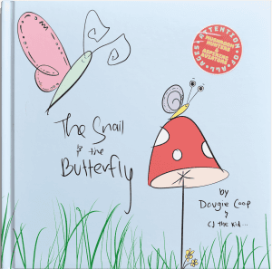 The Snail & The Butterfly Front Cover Hardcover