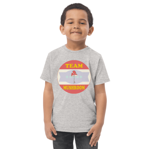 Team Mushroom Toddler Jersey T-shirt