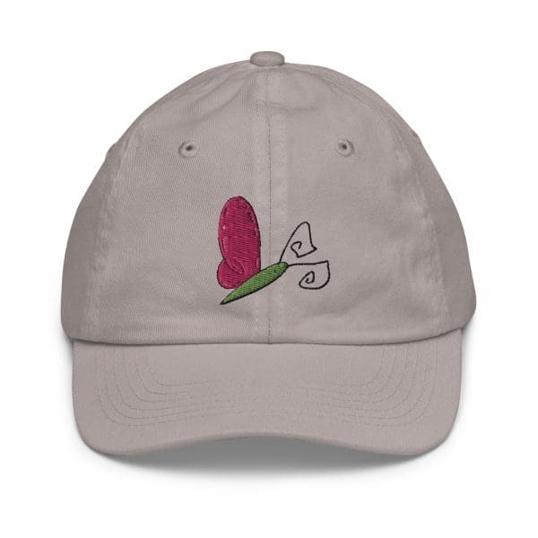 Butterfly Youth Baseball Cap - Image 2