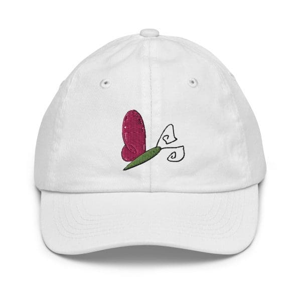 Butterfly Youth Baseball Cap - Image 5